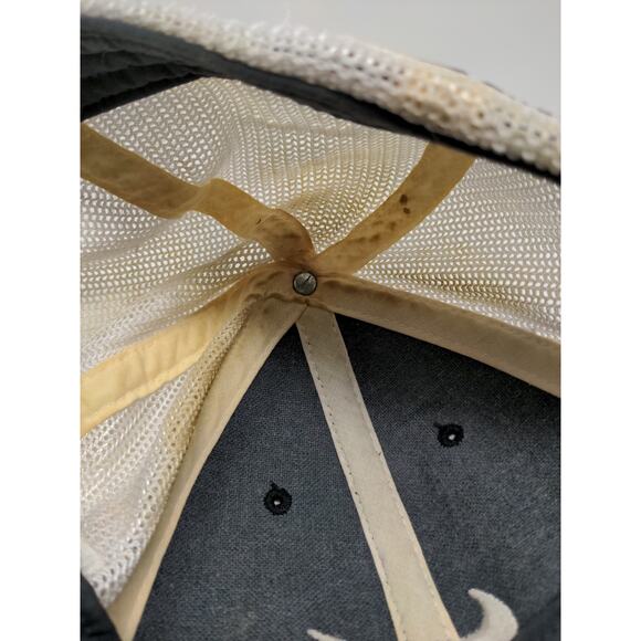 Nike Golf VR 20xi Mesh Back Fitted Hat Size M/L Black & White Embroidered Logo - Picture 11 of 12